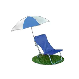 Spiaggina con parasole