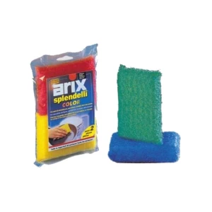 Spugna abrasiva antigraffio arix da cucina