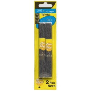 Stringhe sport tonde nero