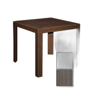 Tavolo saturno 80x80 espresso