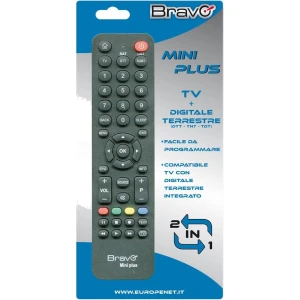 Telecomando universale bravo mini tv/txt
