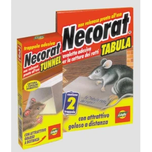 Trappola adesiva ratticida "necorat tunnel"