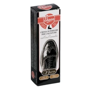 Tubetto crema scarpe ebano nero