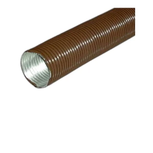Tuboflex alluminio compresso marrone