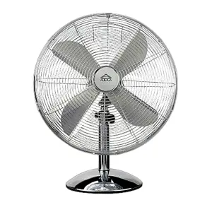 Ventilatore tavolo cromo 40 dcg 50w