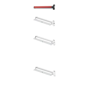 Versione componibile per maniglione antipanico fast-touch cisa 59801- 59811 - 59816