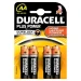 4 Batterie Pile Stilo AA Duracell Plus Power - LR6-MN1500 - Thumbnail 1