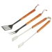 Set pinza, forchettone e spatole con manico in legno - Campingaz - Thumbnail 1
