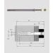 Fischer TASSELLO IN NYLON CON VITE - Modello  N6 - 35 - Confezione Pz.100 - Thumbnail 1