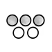 Anello o-ring rettificato per bicchiere sifone in plastica - Thumbnail 1
