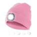 Cappellino rosa con led frontale - Thumbnail 1