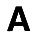 Carattere adesivo "a" - Thumbnail 1
