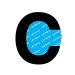 Carattere adesivo "c" - Thumbnail 1