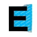 Carattere adesivo "e" - Thumbnail 1