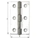 Cerniera stretta a.120 - Thumbnail 1