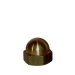 Dado esagonale cieco tornito in ottone  lucido - Thumbnail 1