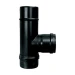 Deviazione a "t" m/f con coperchio amovibile per stufa pellets - Thumbnail 1