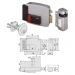 Elettroserratura da applicare a cilindro cisa 11610 - Thumbnail 1