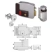 Elettroserratura da applicare a cilindro cisa 11630 - Thumbnail 1