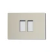 Placca resina 2 fori - Thumbnail 1