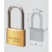 Lucchetto ottone logo arco lungo cisa 21011 - Thumbnail 1
