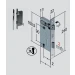 Serratura patent bordo quadro con chiave art. 40 - Thumbnail 1