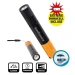 Torcia alluminio nero led slim 0,5w - Thumbnail 1