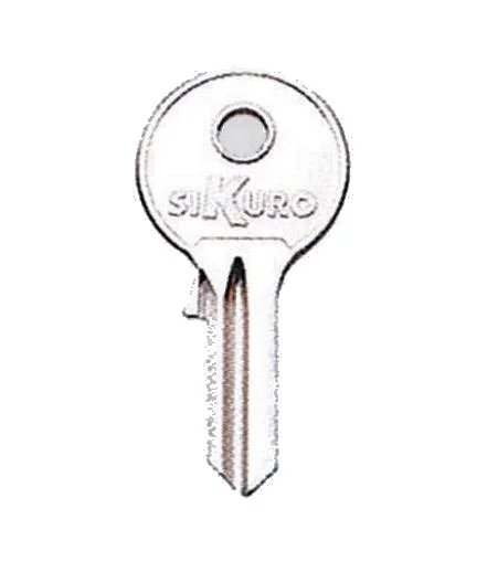 Chiave grezza per lucchetto sikuro