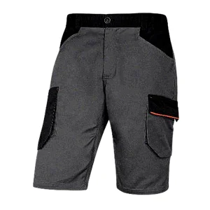 Bermuda mach2 elasticizzati grigio/arancio 260g