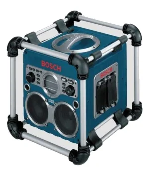 Caricatore batteria con radio bosch gml 24v