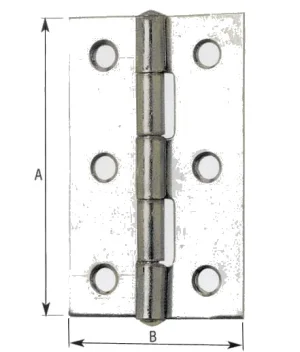 Cerniera stretta a.120 – Ø: 3,2