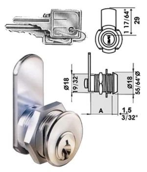 Cilindretto universale meroni a.2b64n