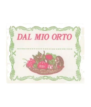 Etichette adesive "dal mio orto"