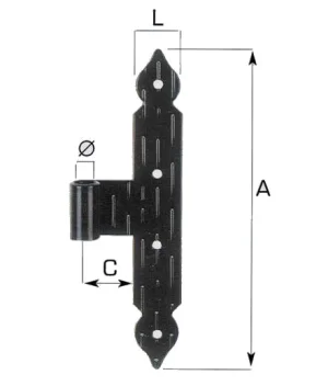 Ferro a "t" a.501