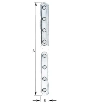 Giunzione pesante dritta stampata a.778 – Inox