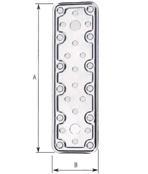 Giunzione pesante dritta stampata a770