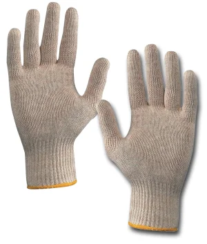 Guanto cotone fibra naturale con polsino