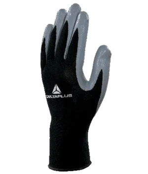 Guanto nitrile spalmato grigio e nero ve712gr