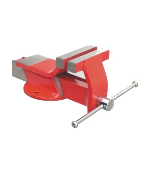 Morsa acciaio con base tonda fissa – Misura: mm 80