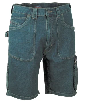 Pantaloncini havana jeans blu