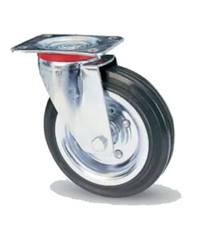 Ruota industriale a base girevole a.80