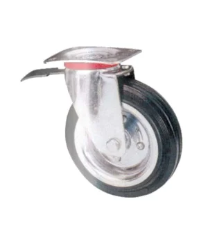 Ruota industriale a base girevole a.80/bis